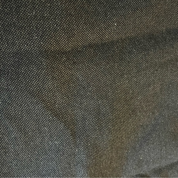 NWT Calvin Klein Reuseable Tote Bag Gray Spellout Green Bag - Picture 4 of 6